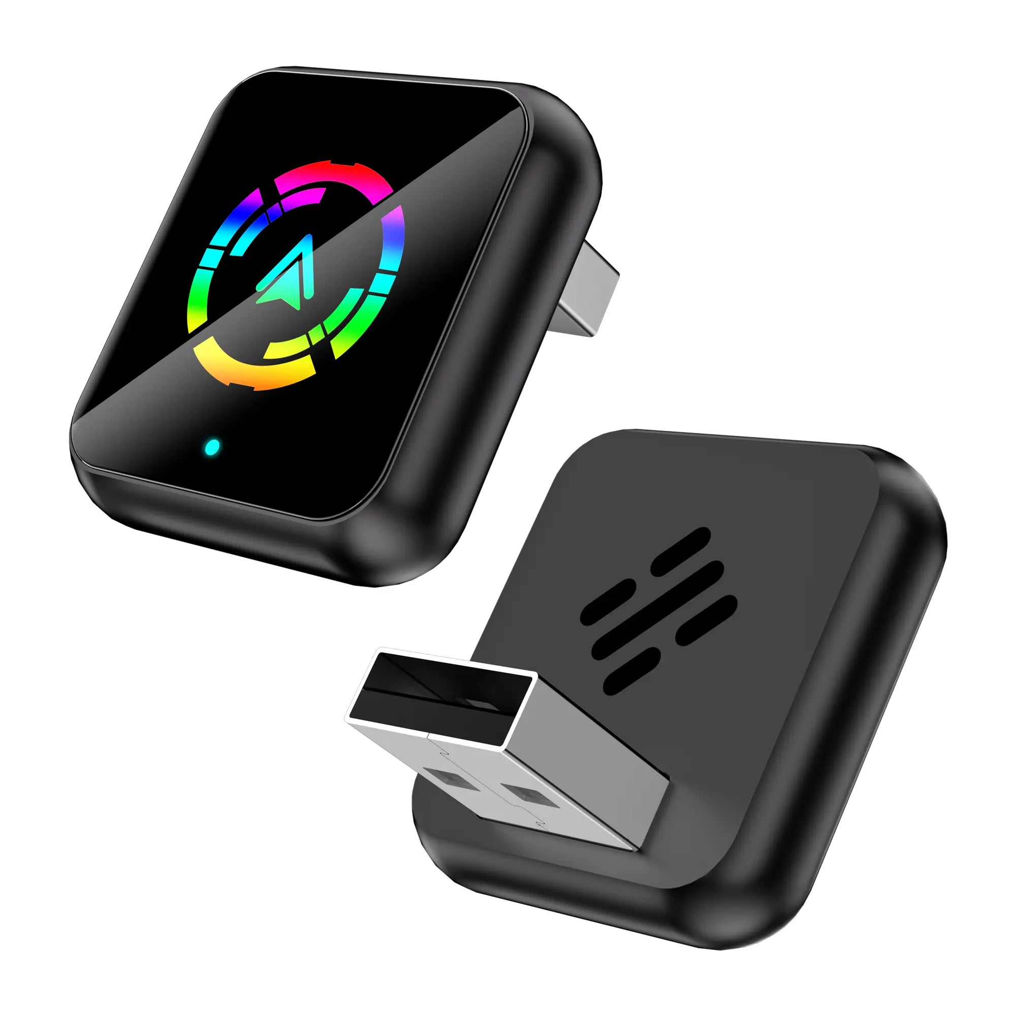Aifine 2027 Wireless Carplay & Android Auto Adapter – Converts Factory Wired Carplay/Android Auto to Wireless, Plug & Play USB Dongle, for Vehicles with Built-In Wired Carplay or Android Auto Only