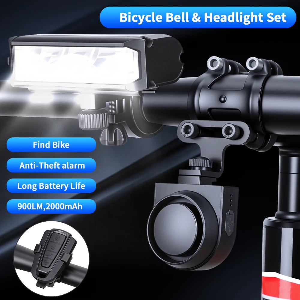 Rechargeable Bike Alarm with Remote