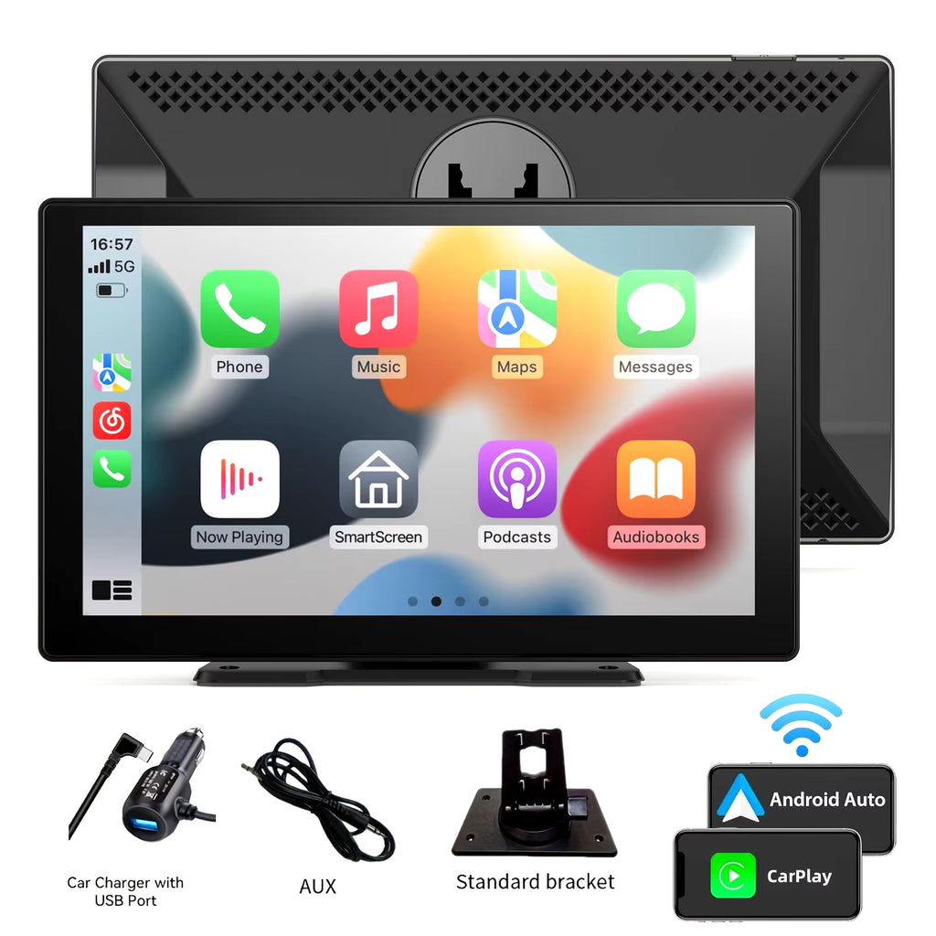 Portable dashboard screen for compatible vehicles