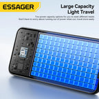 20000Mah Portable Power Bank with 2 Cables for Iphone 16 15 14 Xiaomi Samsung Huawei 10000Mah Digital Display Power Bank