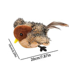 Flappy Bird interactief kattenspeeltje – klapperende speelvogel