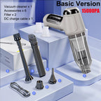 Car Vacuum Cleaner Wireless 95000PA Strong Suction Vacuum Cleaner Portable Handheld Vacuum Cleaner Blower 2In1 for Car Home