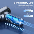 Car Vacuum Cleaner Wireless 95000PA Strong Suction Vacuum Cleaner Portable Handheld Vacuum Cleaner Blower 2In1 for Car Home