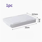 Sliding under Desk Drawer, Punch-Free Self-Adhesive Hidden Storage Organizer, Space-Saving Desk Tidy for Pens Stationery Gadgets