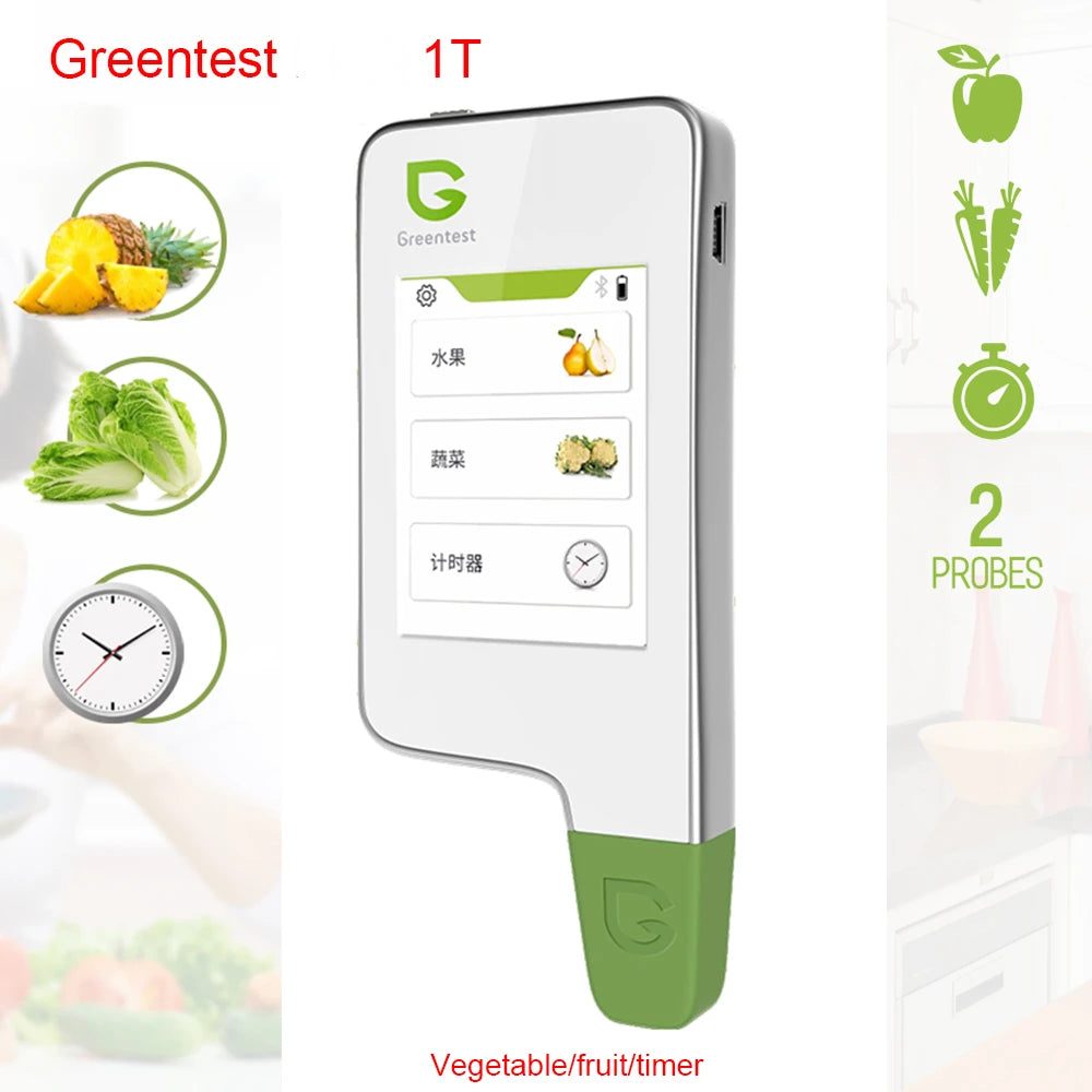 Food Safety Detector Portable New in Food Nitrate Tester Fruits and Vegetables Meat Radiation Nitrate Detection Health Care