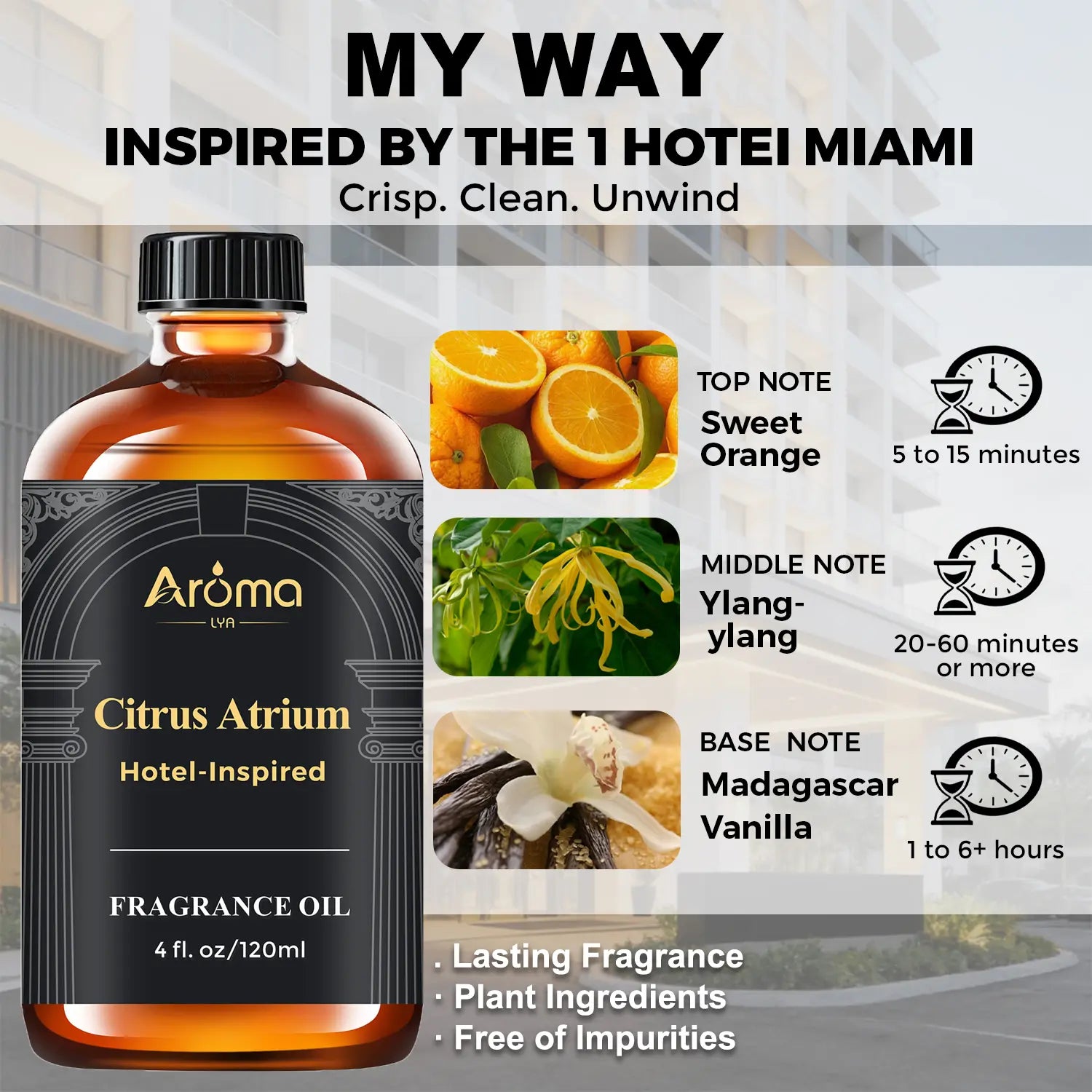 Luxury-Inspired Diffuser Oil – 120ml