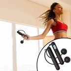 Cordless Weighted Jump Rope for Fitness Training Anti-Slip Smart Counting Jumping Rope Ropeless Skipping Rope with Counter