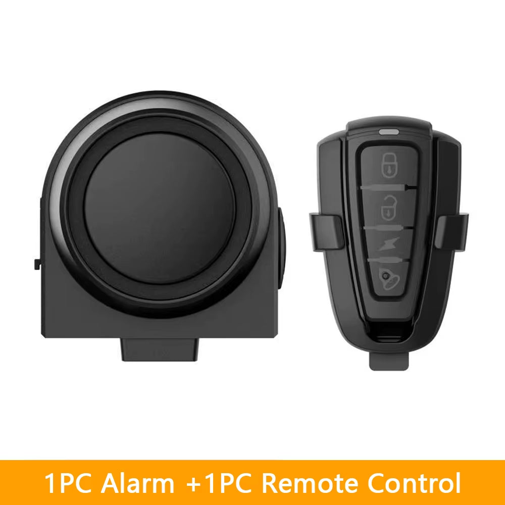 Rechargeable Bike Alarm with Remote