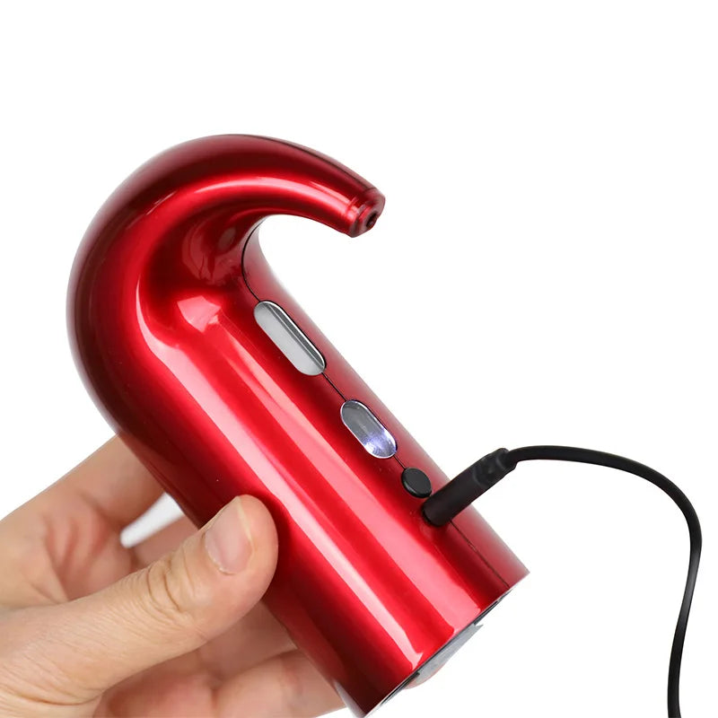Elevate Your Wine Experience with the Smart Electric Wine Decanter – USB Rechargeable Automatic Pourer and Aerator for Perfectly Oxygenated Red Wine!