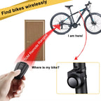 Rechargeable Bike Alarm with Remote