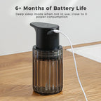 Kitchen 300Ml Automatic Liquid Soap Dispenser USB Rechargeable Touchless Hand High Capacity Detergent Bathroom Dispenser