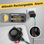 Rechargeable Bike Alarm with Remote