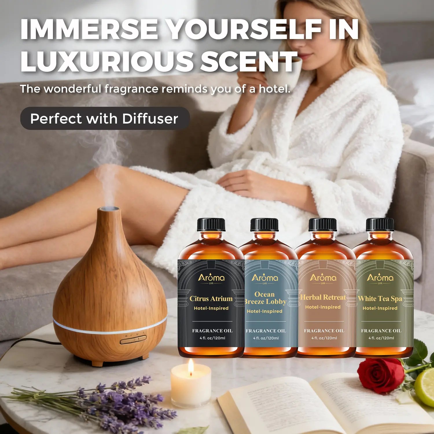 Luxury-Inspired Diffuser Oil – 120ml
