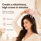 Heated Root Lift Hair Clip, Root Volumizer with Heated Teeth, Cordless Hair Styling Tool for Fine, Flat & Limp Hair, Quick Volume Touch-Ups