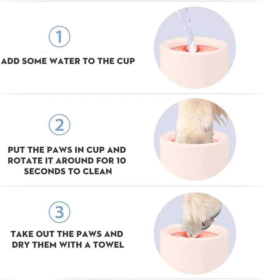Silicone Dog Paw Cleaner