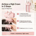 Heated Root Lift Hair Clip, Root Volumizer with Heated Teeth, Cordless Hair Styling Tool for Fine, Flat & Limp Hair, Quick Volume Touch-Ups